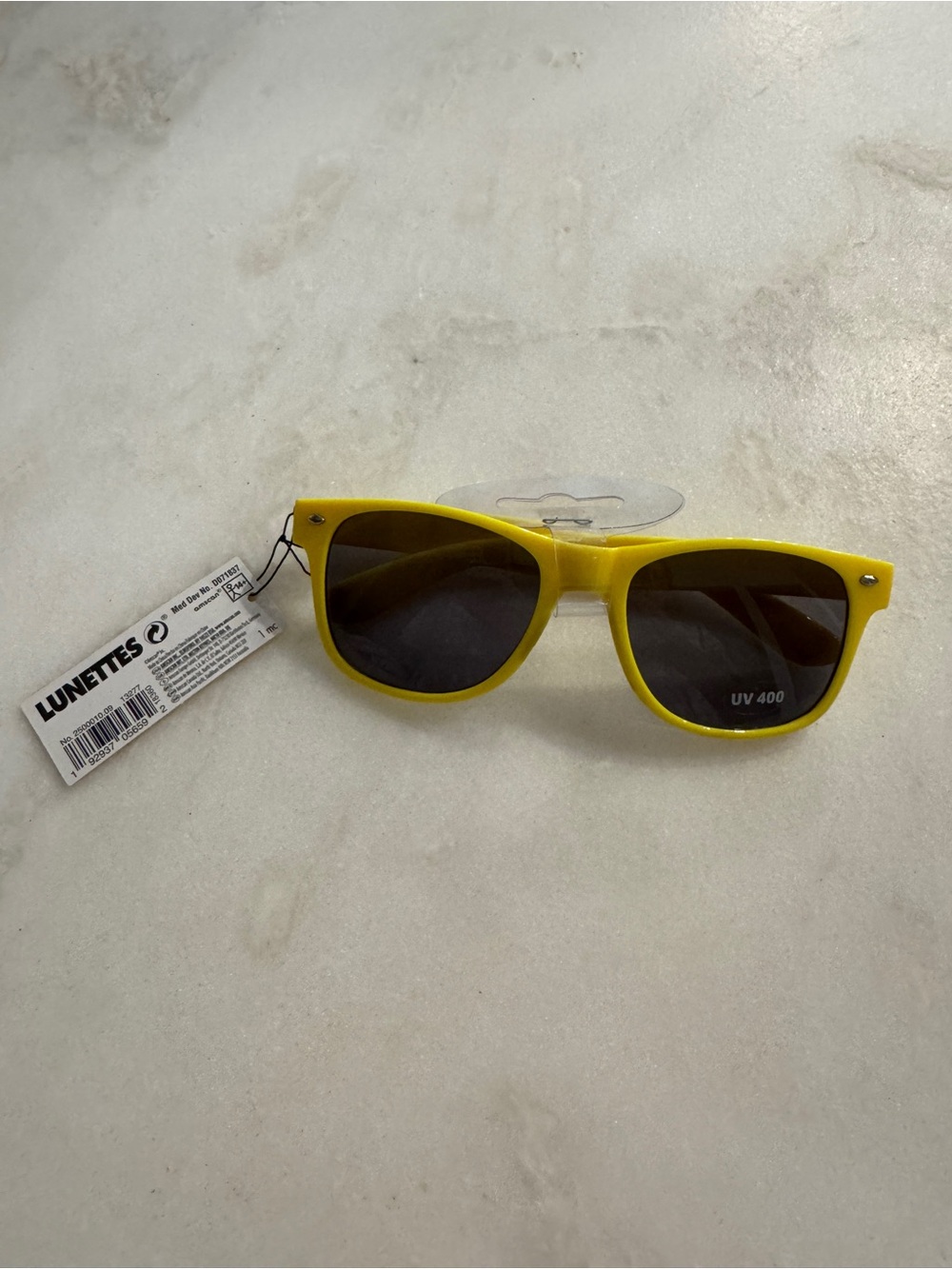 Kids Yellow Sunglasses with UV400 Protection
